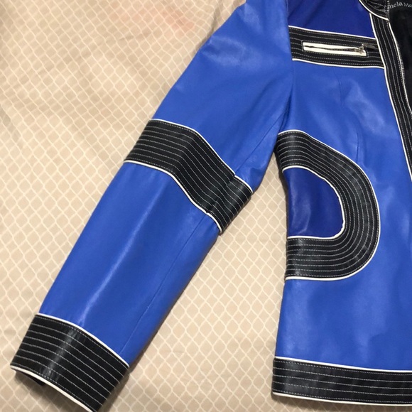 Leather Racer Jacker - Picture 2 of 5